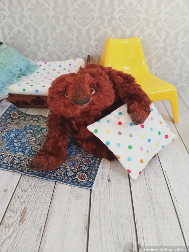 Новый житель Имбирь — Авторские мишки Тедди и друзья: фото (фото 7)