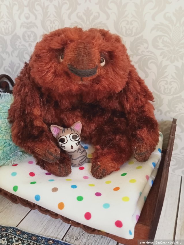 Новый житель Имбирь — Авторские мишки Тедди и друзья: фото (фото 8)