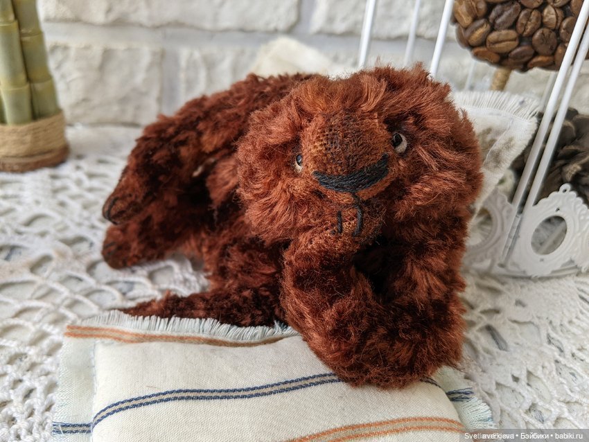 Новый житель Имбирь — Авторские мишки Тедди и друзья: фото