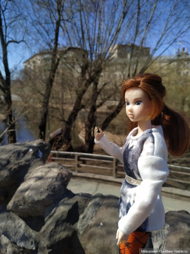 Momoko посещает Московский зоопарк (фото 6)