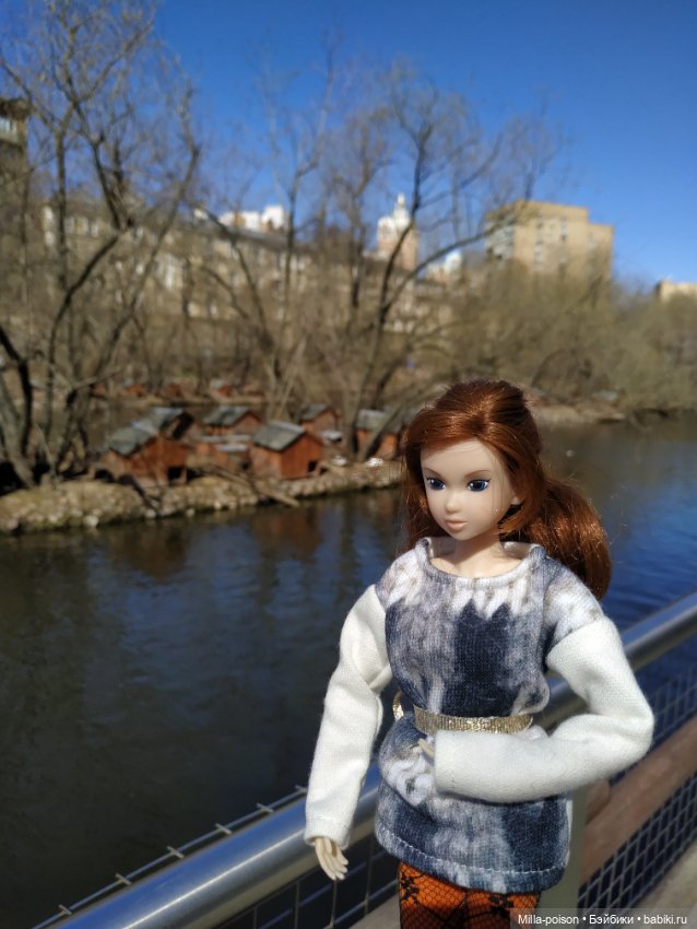 Momoko посещает Московский зоопарк (фото 7)