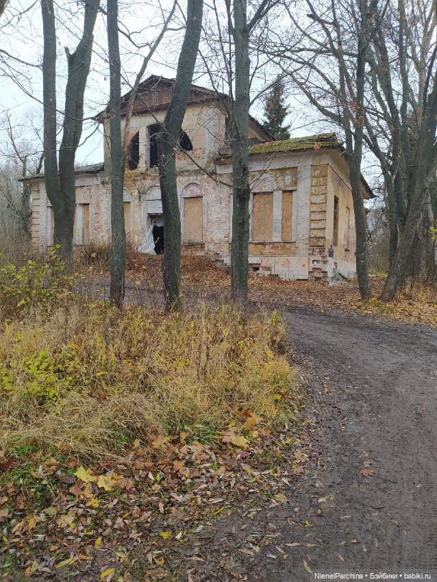 LDD Выгуляла Повелителя слез и Смерть. Ездили в усадьбу Ляхово, А ещё в этой усадьбе снимали фильм по Чехову, и знаменитый "Формула любви" с графом Калиостро