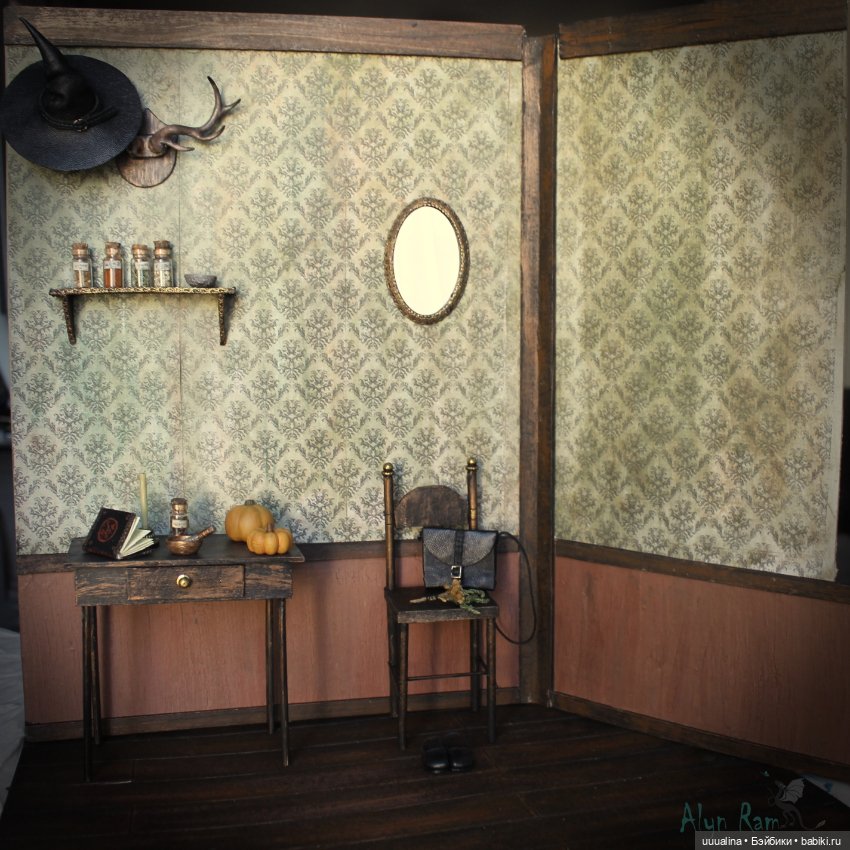 Ведьмочка в формате 1/6) Мой ООАК