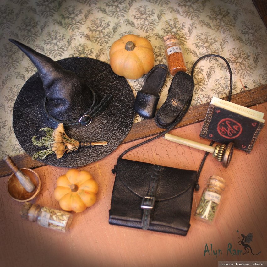 Ведьмочка в формате 1/6) Мой ООАК