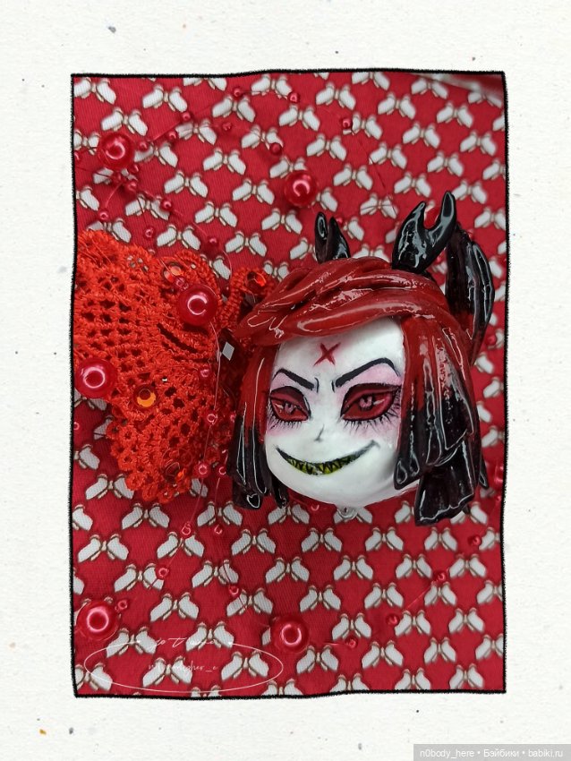 Сплошной головняк 👀 — Лепка авторских игрушек и папье