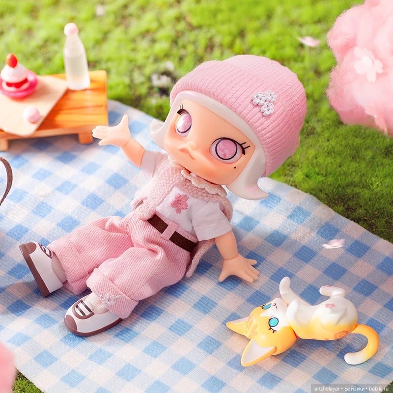 Очаровательная новая Molly Cherry Blossom от Pop mart (фото 4)