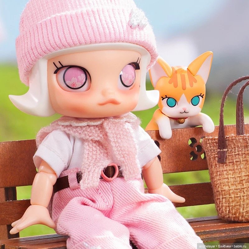 Очаровательная новая Molly Cherry Blossom от Pop mart (фото 5)