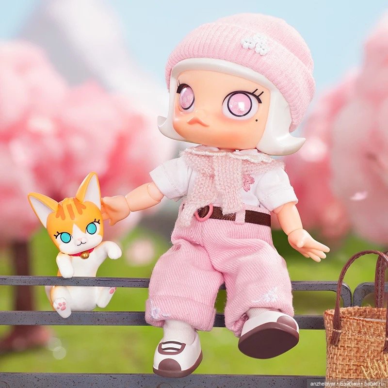 Очаровательная новая Molly Cherry Blossom от Pop mart (фото 2)