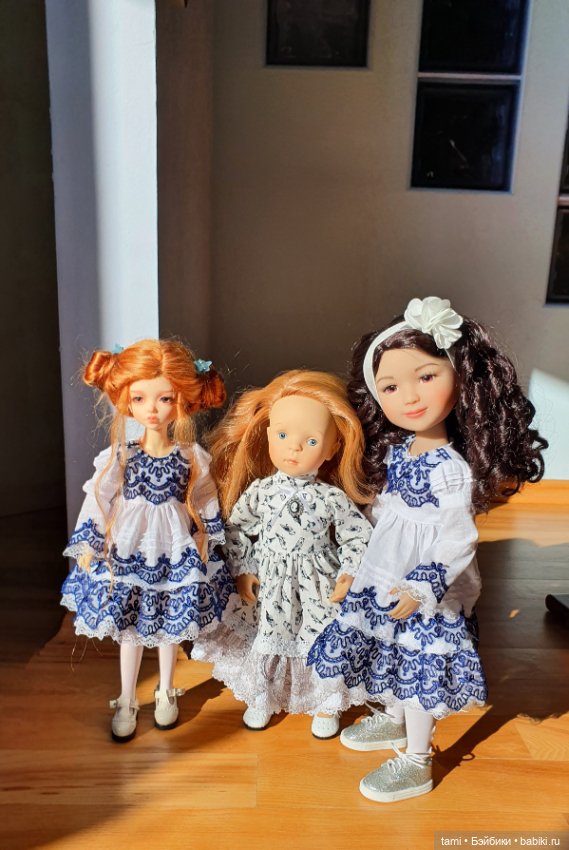 Платьишки к празднику — Домашние коллекции кукол: фото собраний