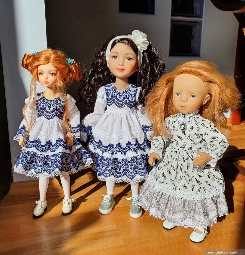 Платьишки к празднику — Домашние коллекции кукол: фото собраний