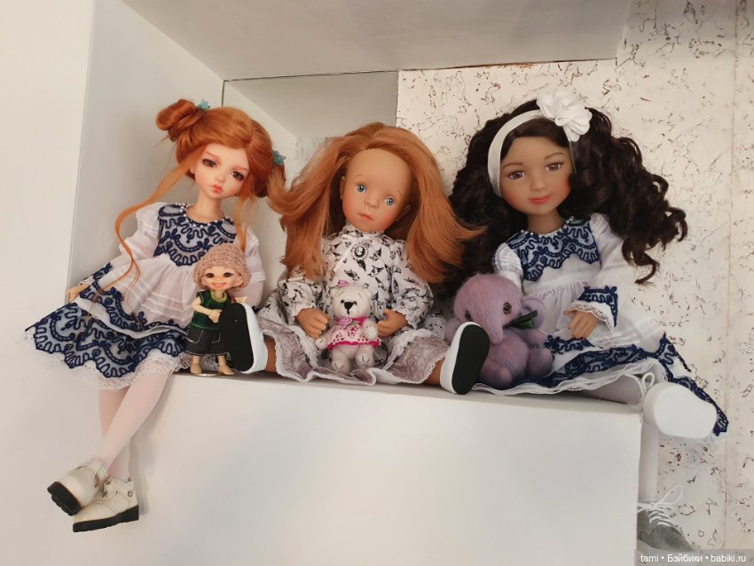 Платьишки к празднику — Домашние коллекции кукол: фото собраний