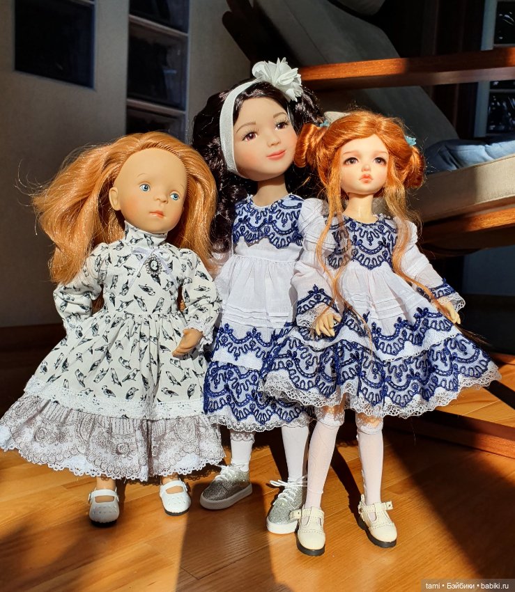 Платьишки к празднику — Домашние коллекции кукол: фото собраний