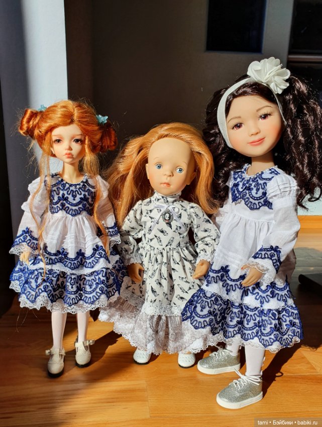 Платьишки к празднику — Домашние коллекции кукол: фото собраний