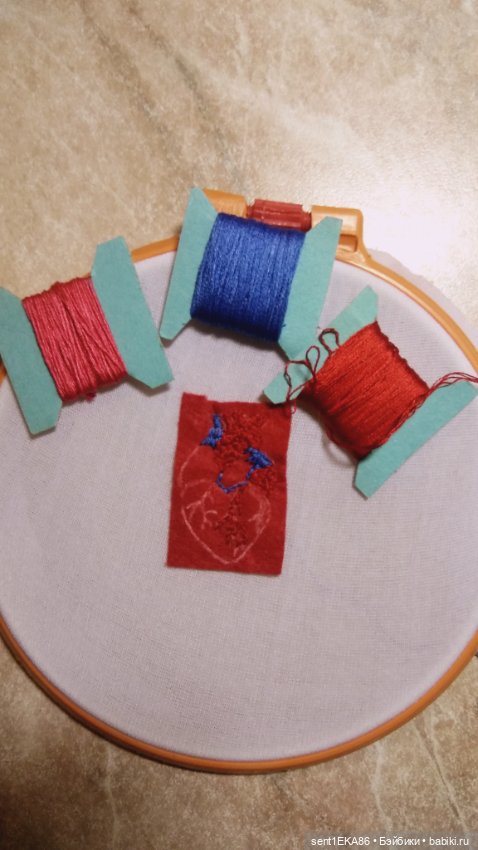 Решила разнообразить свое творчество вышивкой (фото 2)