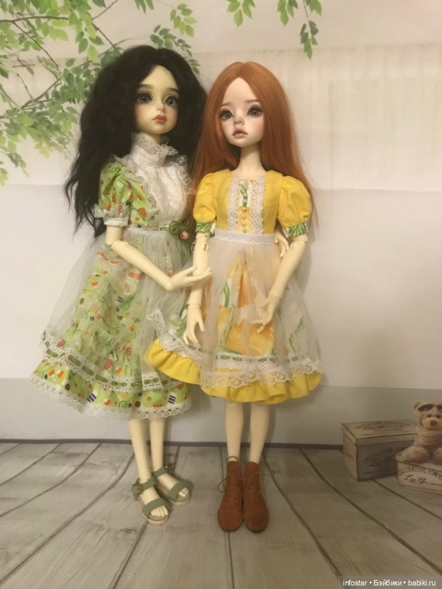 Три девицы под окном — Гибридизация кукол BJD (БЖД): пересадка головы