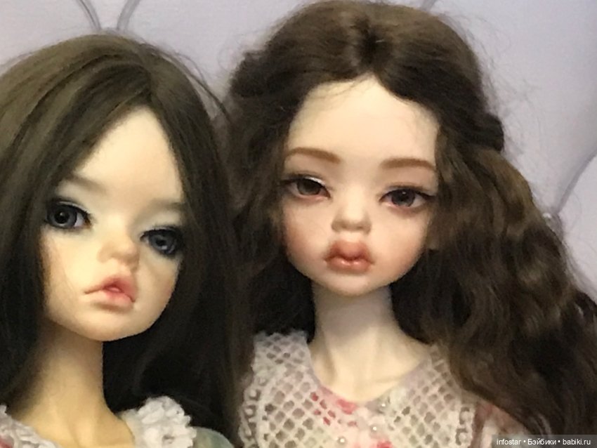 Три девицы под окном — Гибридизация кукол BJD (БЖД): пересадка головы