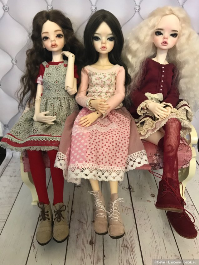 Три девицы под окном — Гибридизация кукол BJD (БЖД): пересадка головы (фото 8)