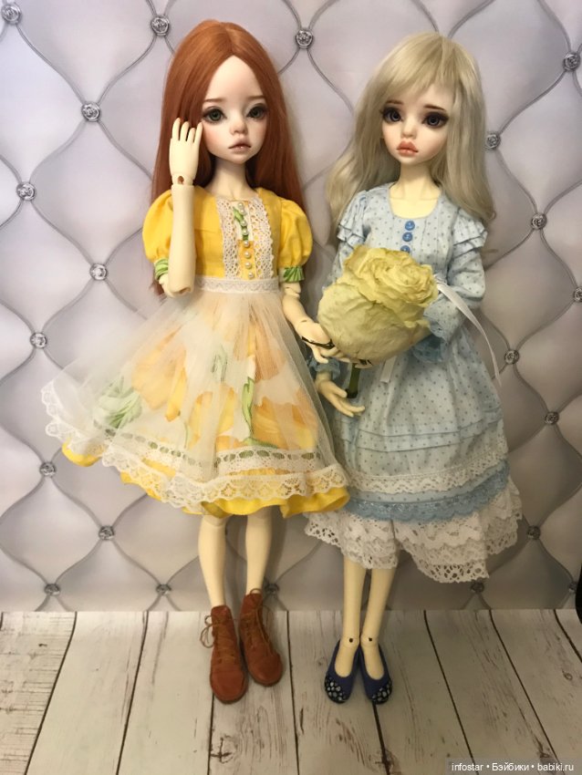 Три девицы под окном — Гибридизация кукол BJD (БЖД): пересадка головы