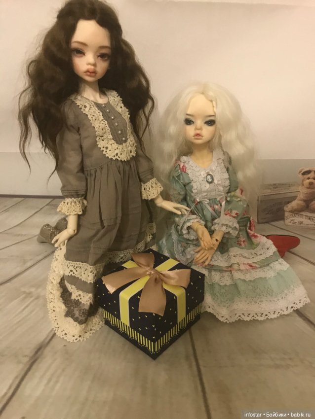 Три девицы под окном — Гибридизация кукол BJD (БЖД): пересадка головы