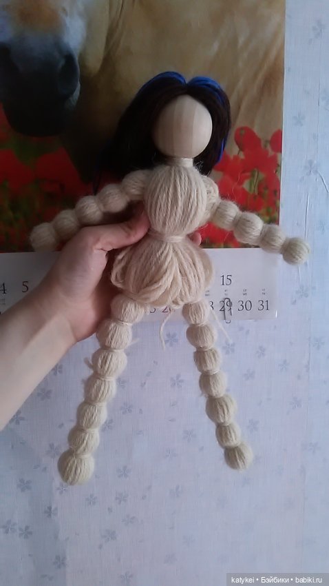 Лаура (Ниткокукла) — Авторские игрушки из разных материалов: синельная проволока