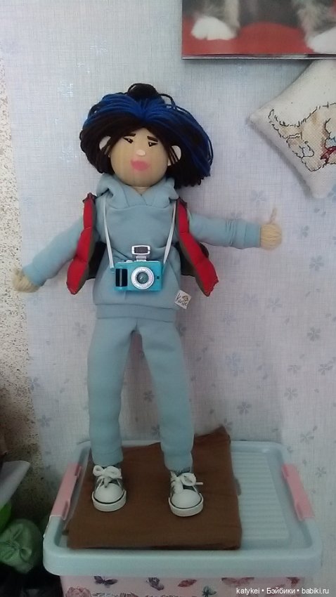 Лаура (Ниткокукла) — Авторские игрушки из разных материалов: синельная проволока