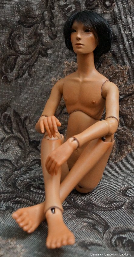 Мальчик 03 — Авторские шарнирные куклы своими руками: лепка (фото 6)