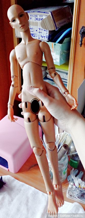 Мальчик 03 — Авторские шарнирные куклы своими руками: лепка (фото 7)