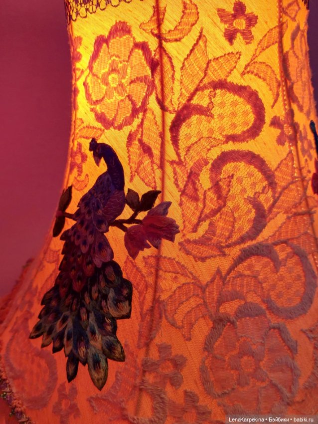 Абажур доработанный — Вышивка крестиком (фото 9)