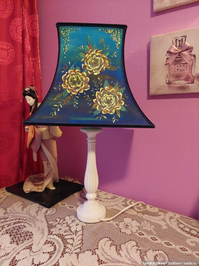 Совиный абажур. Тоже доработанный (фото 7)