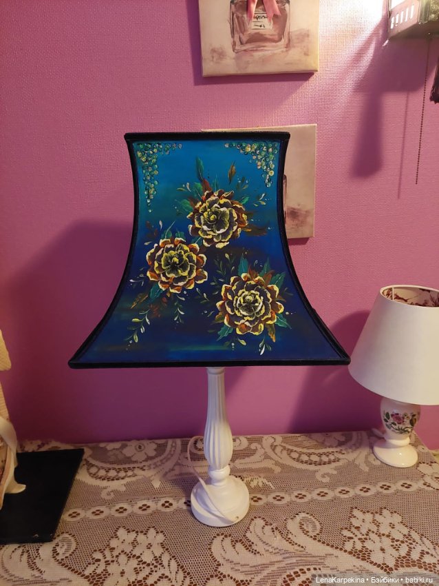 Совиный абажур. Тоже доработанный