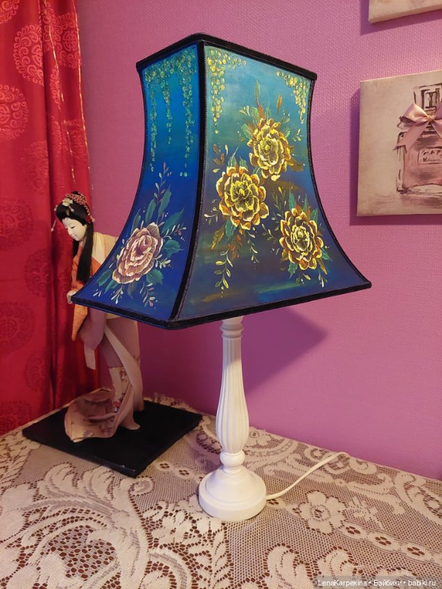 Совиный абажур. Тоже доработанный (фото 8)