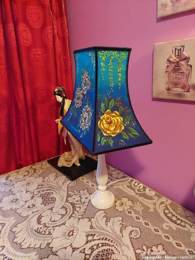 Совиный абажур. Тоже доработанный (фото 10)
