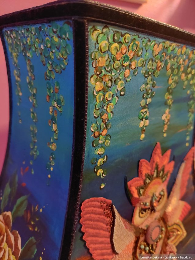 Совиный абажур. Тоже доработанный (фото 4)