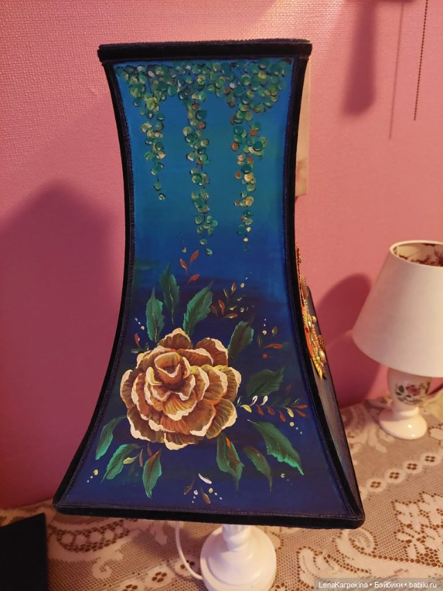 Совиный абажур. Тоже доработанный