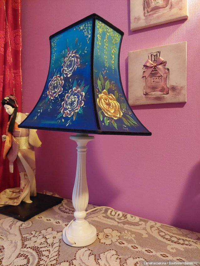 Совиный абажур. Тоже доработанный (фото 9)