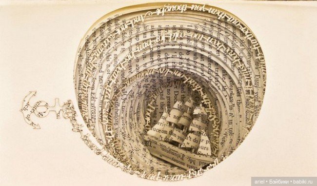 Книжные скульптуры Томаса Уайтмана (фото 2)