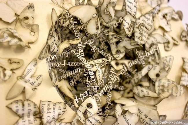 Книжные скульптуры Томаса Уайтмана (фото 5)