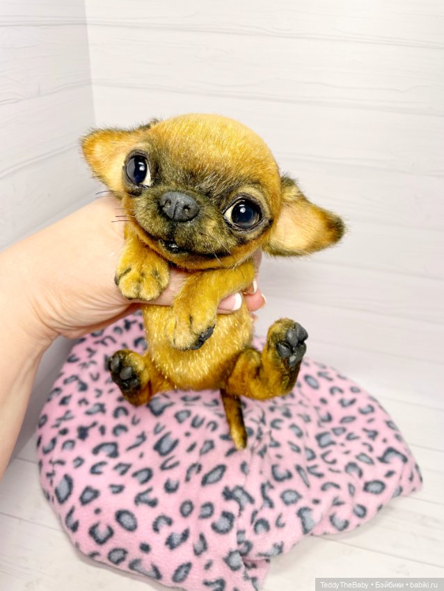 Joy 17 см чихуахуа 🐾🐶 — Реалистичные игрушки и звери (Натюр): собаки