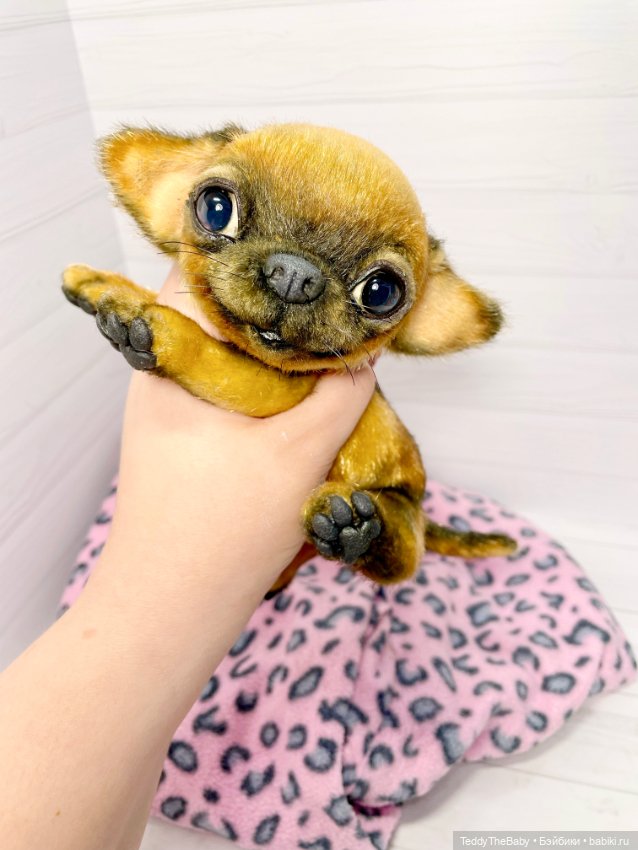 Joy 17 см чихуахуа 🐾🐶 — Реалистичные игрушки и звери (Натюр): собаки