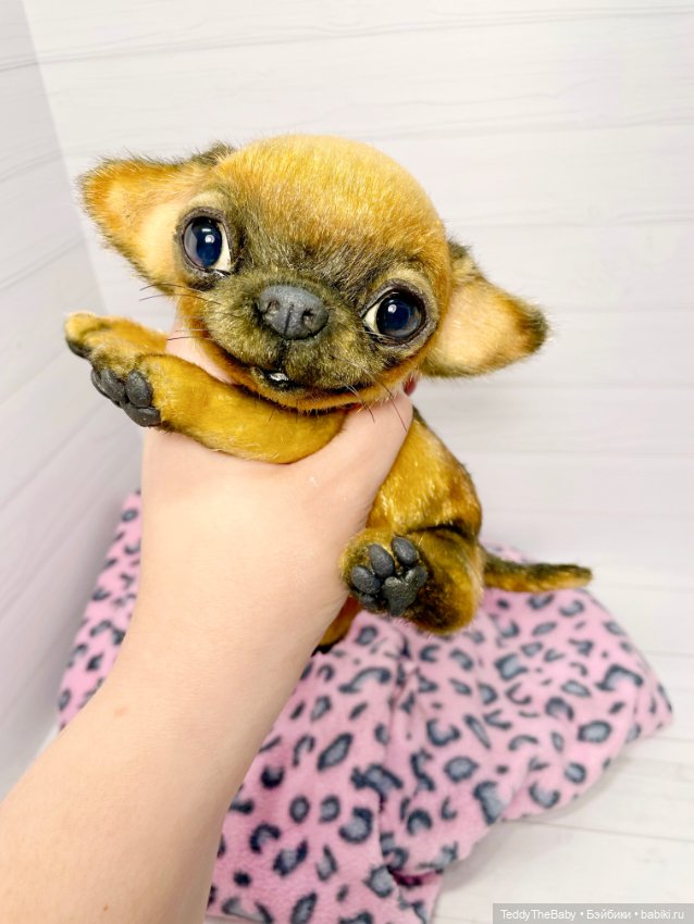 Joy 17 см чихуахуа 🐾🐶 — Реалистичные игрушки и звери (Натюр): собаки