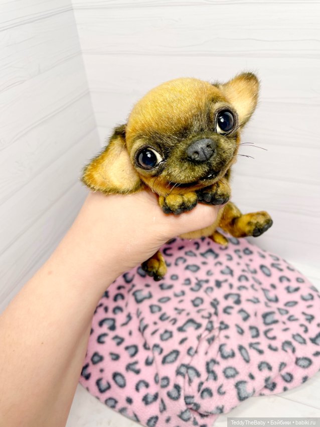 Joy 17 см чихуахуа 🐾🐶 — Реалистичные игрушки и звери (Натюр): собаки