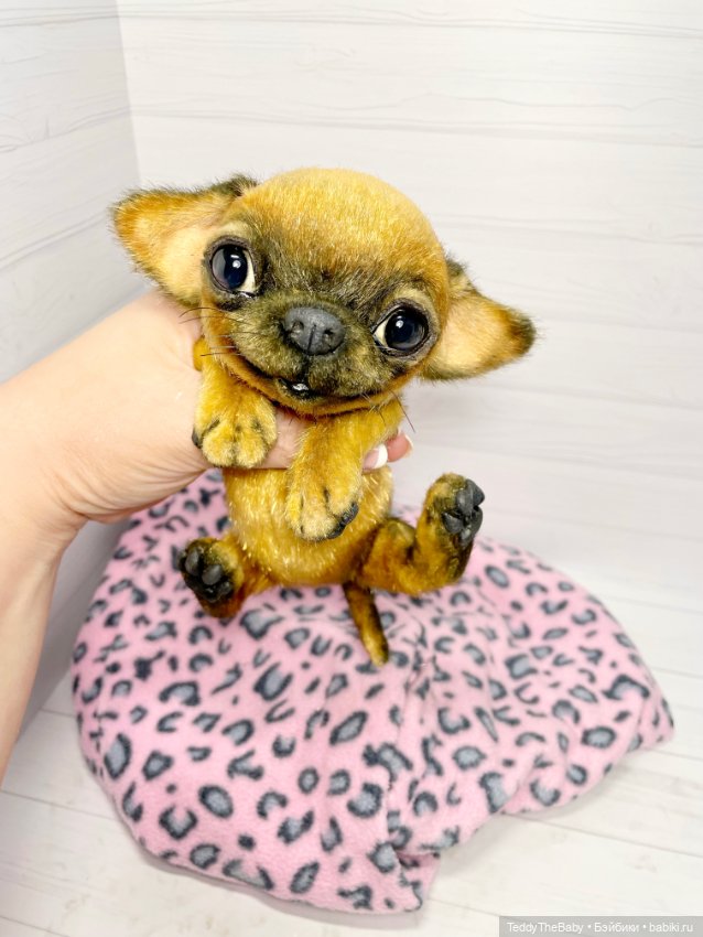 Joy 17 см чихуахуа 🐾🐶 — Реалистичные игрушки и звери (Натюр): собаки