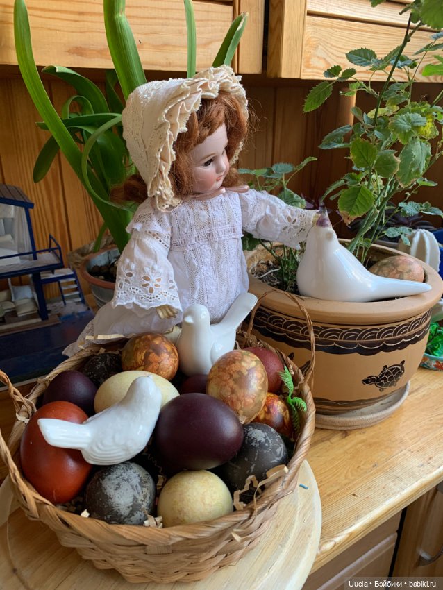 С весенним праздником — Пасхальные открытки и куклы: поздравления (фото 7)