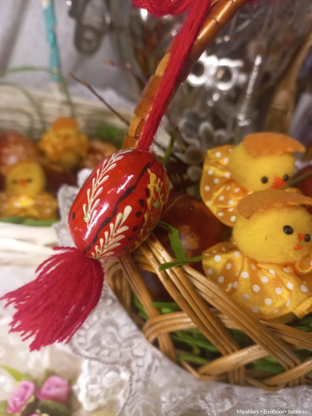 С праздником Пасхи — Пасхальные открытки и куклы: поздравления