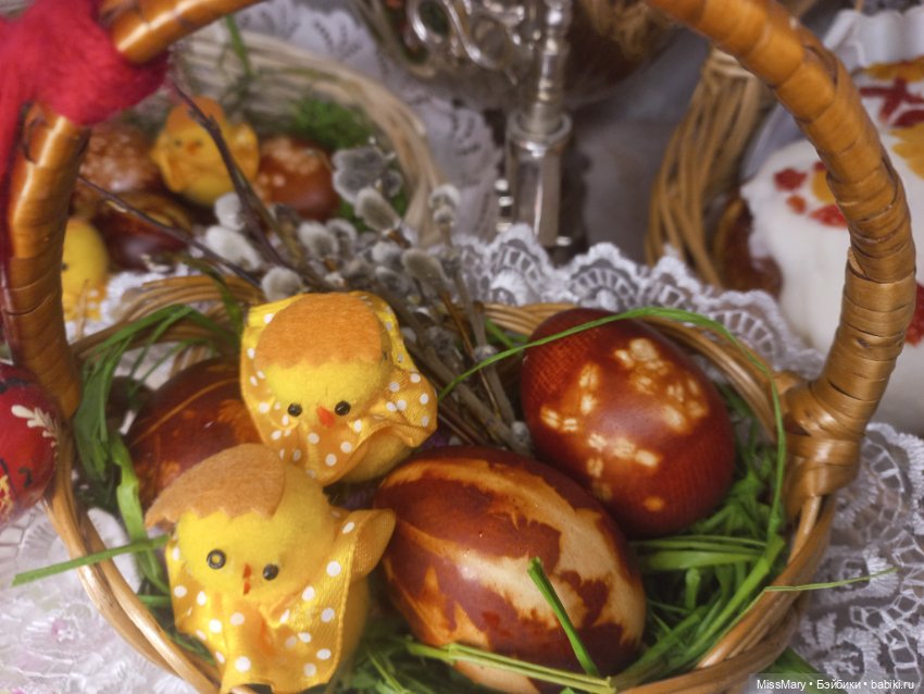 С праздником Пасхи — Пасхальные открытки и куклы: поздравления