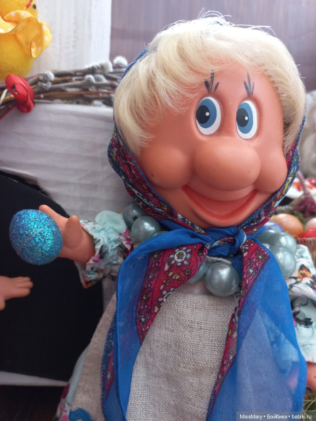 "Веселые картинки". Напекла Фаина куличей