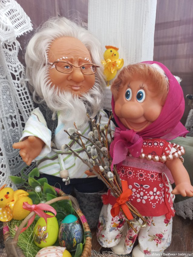 "Веселые картинки". Напекла Фаина куличей