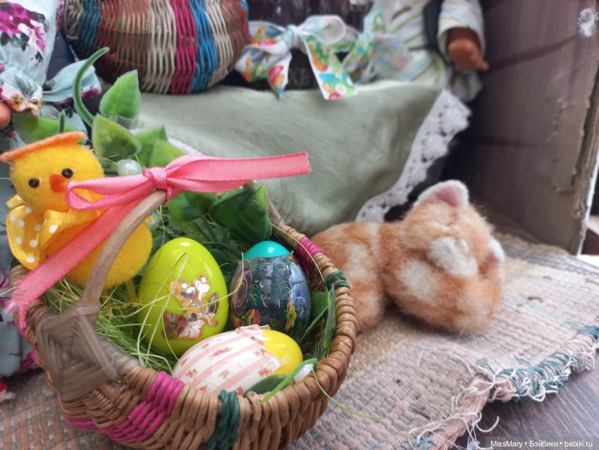 "Веселые картинки". Напекла Фаина куличей