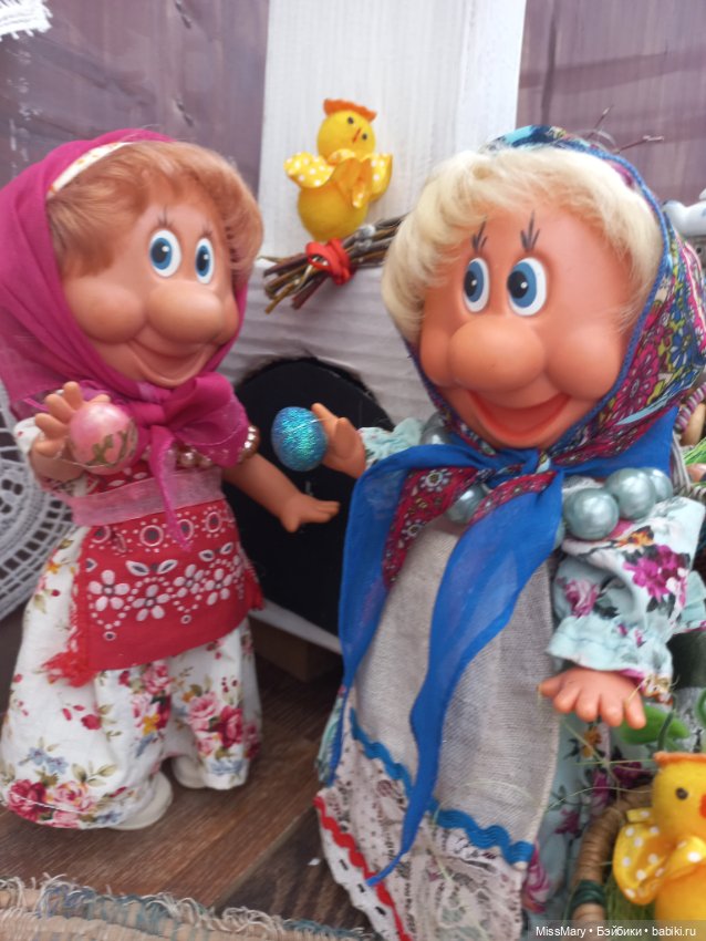 "Веселые картинки". Напекла Фаина куличей