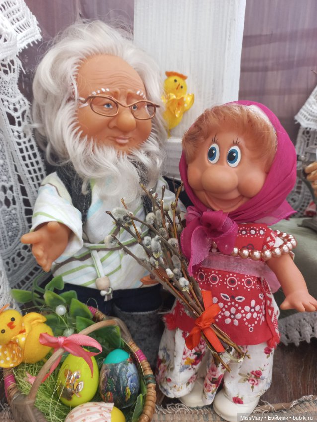 "Веселые картинки". Напекла Фаина куличей